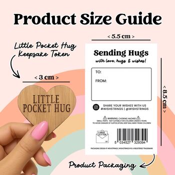 Stay Clucking Awesome Pocket Hug Token, 2 of 9