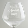 Personalised Aperol Spritz Glass, thumbnail 5 of 8