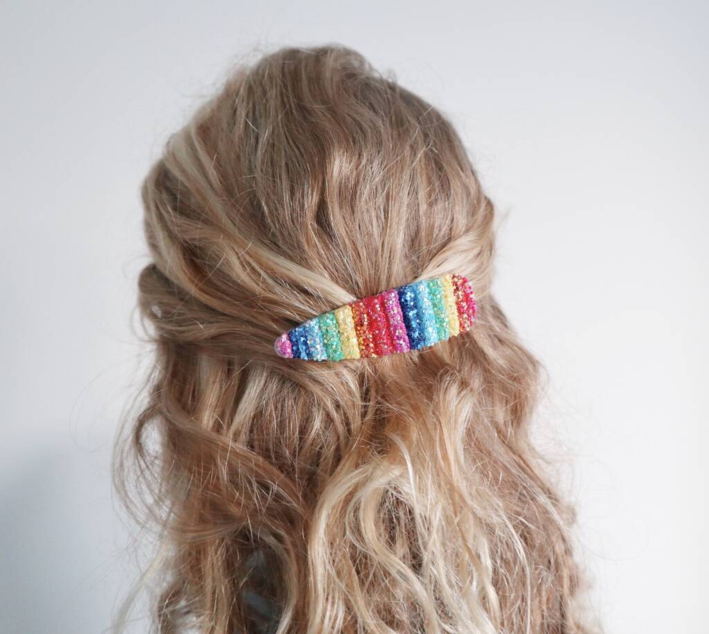 Rainbow Tic Tac Candy Coloured Hair Clips - PuppetBox