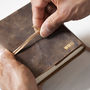 Personalised Handbound Leather Journal, thumbnail 2 of 12