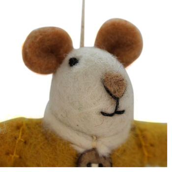 Handmade Agnes Mouse Fair Trade, 2 of 3