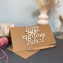 Personalised 80th Birthday Card Keepsake, thumbnail 11 of 11