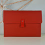 Red Leather Macbook Air Case, thumbnail 1 of 5