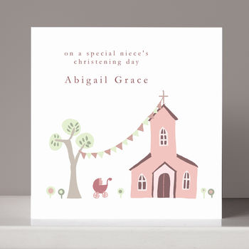Personalised Christening Card, 3 of 3