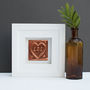 Personalised 7th Anniversary Gift Handmade Copper Heart, thumbnail 6 of 10