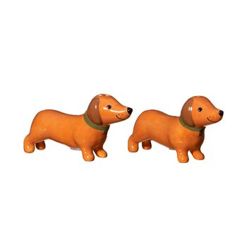 Dachshund Salt And Pepper Shakers, 3 of 4