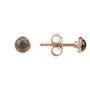 Petite Stud Earring Rosegold Plated Silver, thumbnail 4 of 8