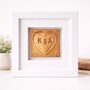 Personalised 7th Anniversary Gift Handmade Copper Heart, thumbnail 9 of 9