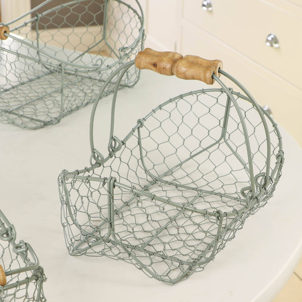 Set Of Three Kitchen Storage Baskets By Dibor