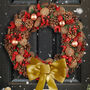 Canterbury Giant Luxury Christmas Wreath With Bow, thumbnail 1 of 7