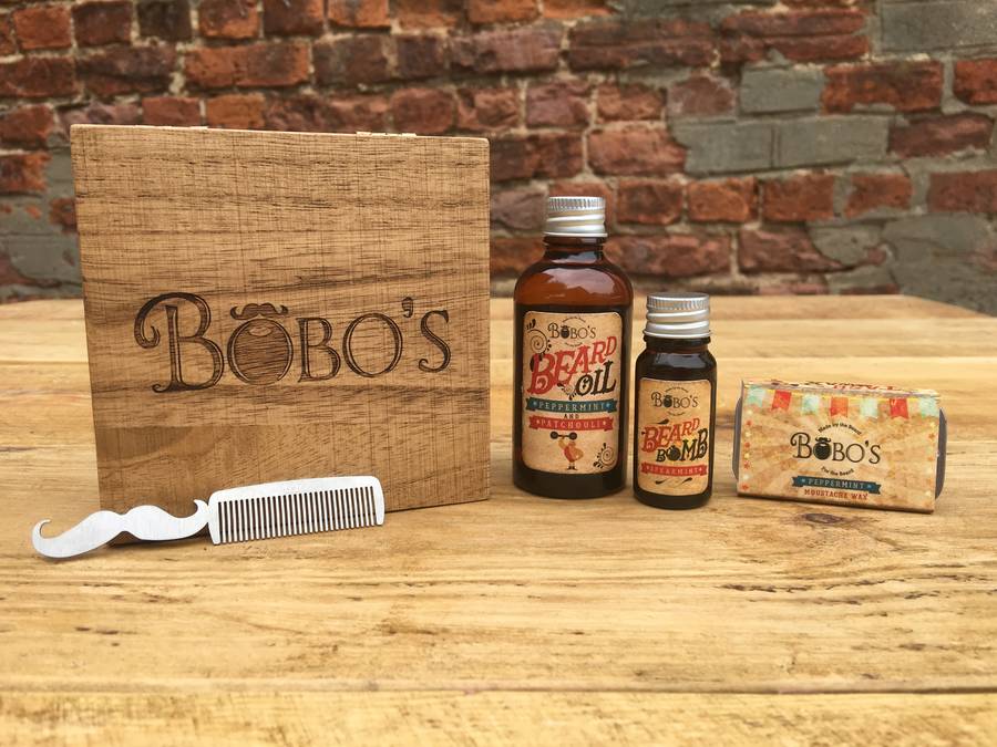 Beard And Moustache Boxed Grooming Kit By Rw Norfolk