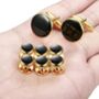 Six Tuxedo Studs And Pair Of Cufflinks For Dress Shirt, thumbnail 2 of 2