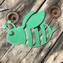 Bumblebee Bee Sign Garden Wall Fence Decoration, thumbnail 6 of 11