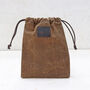 Large Waxed Canvas Foraging Pouch, thumbnail 4 of 6