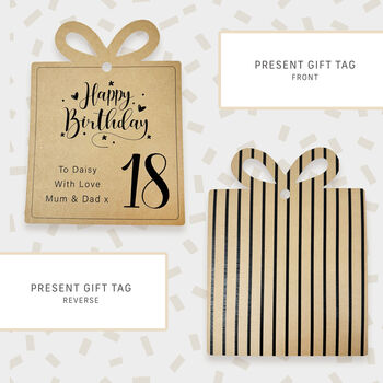 Gift Box Shaped Large Gift Tags, 7 of 7