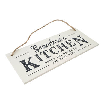 Grandma’s Kitchen Hanging Wooden Sign, 2 of 2