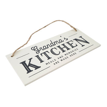 Grandma’s Kitchen Hanging Wooden Sign, 3 of 3