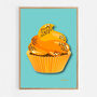 Orange Cupcake Print, thumbnail 4 of 6