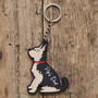 Yorkshire Terrier Key Ring Personalisation Available, thumbnail 2 of 4