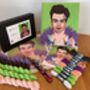 Harry Styles Tapestry Kit With 100% British Wool, thumbnail 4 of 4