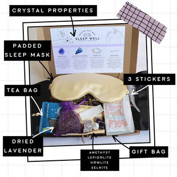 Sleep Well Crystal Set – Amethyst, Selenite, Howlite, 2 of 10