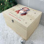 Personalised Traditional Santa Christmas Eve Box Five Sizes, thumbnail 3 of 8