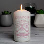 Christening Candle Gift For Girls, thumbnail 3 of 4