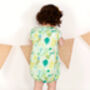 Leafy Forest Unisex Onesie, thumbnail 2 of 2