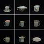 Ceramic Handmade Tea Ware Midori Set Of Cups Milk Jars, thumbnail 8 of 8