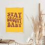 Stay Groovy Baby Print, thumbnail 5 of 8