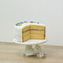 Cute Bunny Rabbit Ceramic Cake Stand And Cake Plate, thumbnail 1 of 11