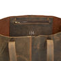 Personalised Buffalo Leather Shopping Bag, thumbnail 4 of 9