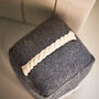 With Love Grey Heart Doorstop And Draught Excluder, thumbnail 5 of 7