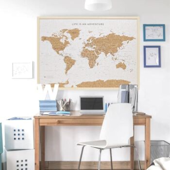 World Map With Pins Gifts For Travellers, 10 of 10