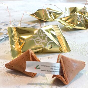 Christmas Fortune Cookie Table Decorations, 2 of 8