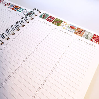 2026 A5 Yearly Planner Fox Tapestry, 5 of 10
