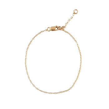 Gold Rope Chain Bracelet, 2 of 3