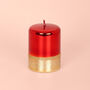 Red Plain Candles By G Decor, thumbnail 4 of 5