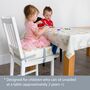 Toddler Children's Chair Booster Cushion Rainbow Cream, thumbnail 8 of 8