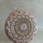 Light Pink Circular Handcrafted Clutch Bag, thumbnail 1 of 7