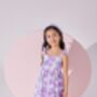 Bodrum Girls Cotton Dress With Matching Hairband, thumbnail 2 of 7