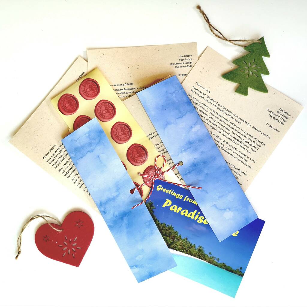 Letters From The North Pole Advent Calendar By The Magic Ink Pot