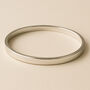 Personalised Heavy Sterling Silver Bangle, thumbnail 1 of 8