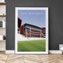 Old Trafford Cricket Poster, thumbnail 1 of 7