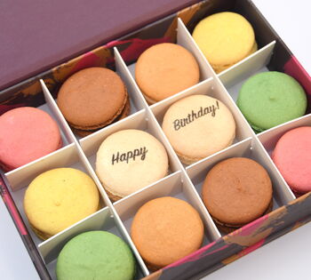 Happy Birthday Macaron Gift Box, 4 of 5