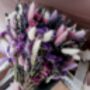 Lilacs Dried Posy Bridal Nosegay, thumbnail 2 of 2