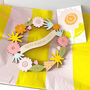 Floral Hand Painted Wreath, thumbnail 1 of 6