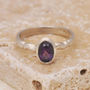 Amethyst Oval Ring, thumbnail 1 of 4
