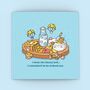 Cute Cheese Greetings Card, thumbnail 1 of 7