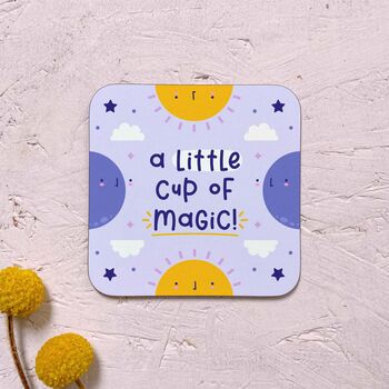 A Little Cup Of Magic Coaster, 2 of 6